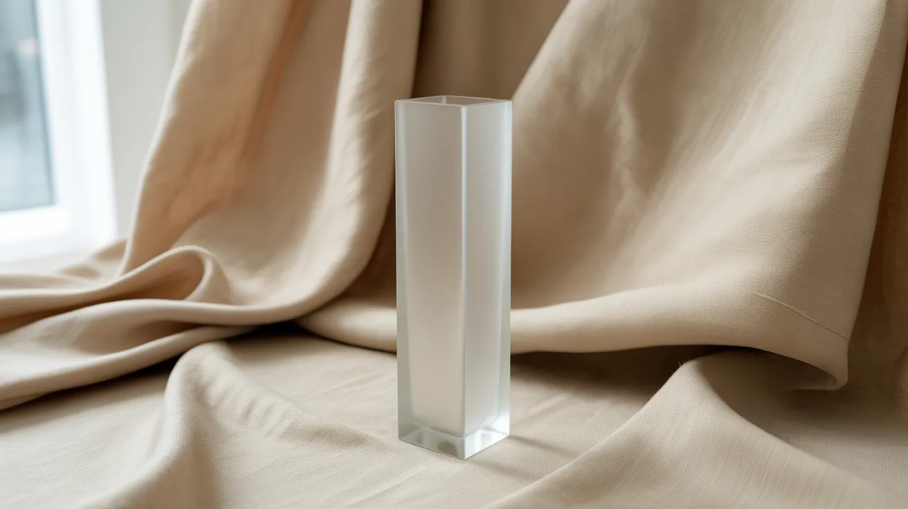 Rectangle body shape reference — tall column vase